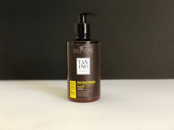 Restructuring Champú Tanino Therapy | Salerm | Cintia Atienzar Productos Profesionales de Peluquería