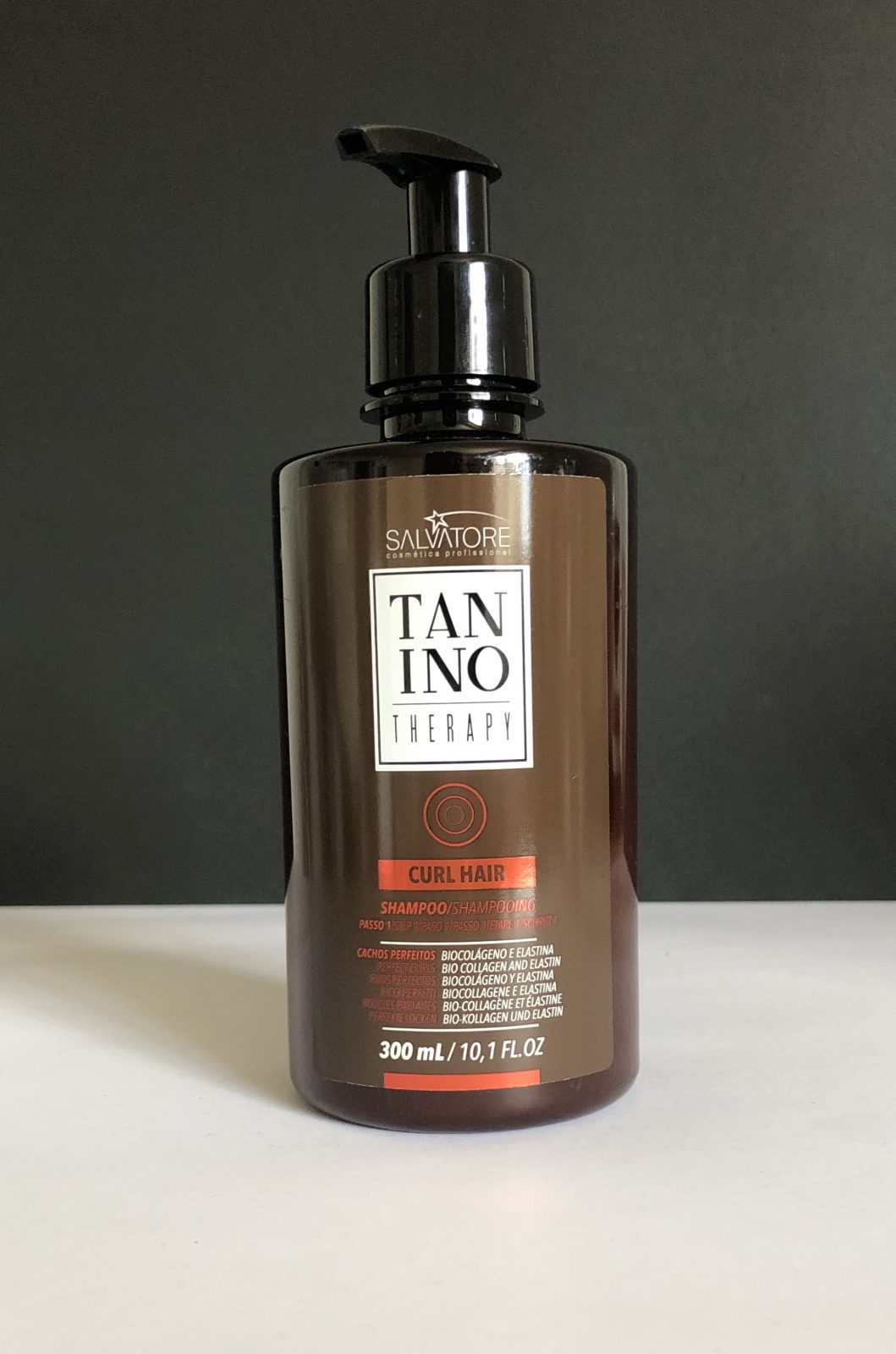 Curl Hair Champú Tanino
