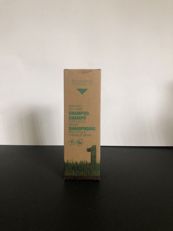champú específico grasa biokera