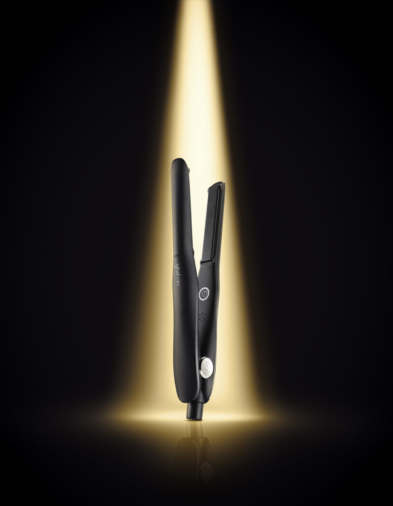 Plancha de pelo ghd mini negra