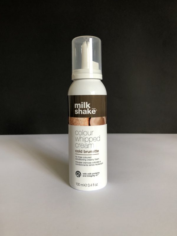 Colour Whipped Cream Cold Brunette Milk Shake