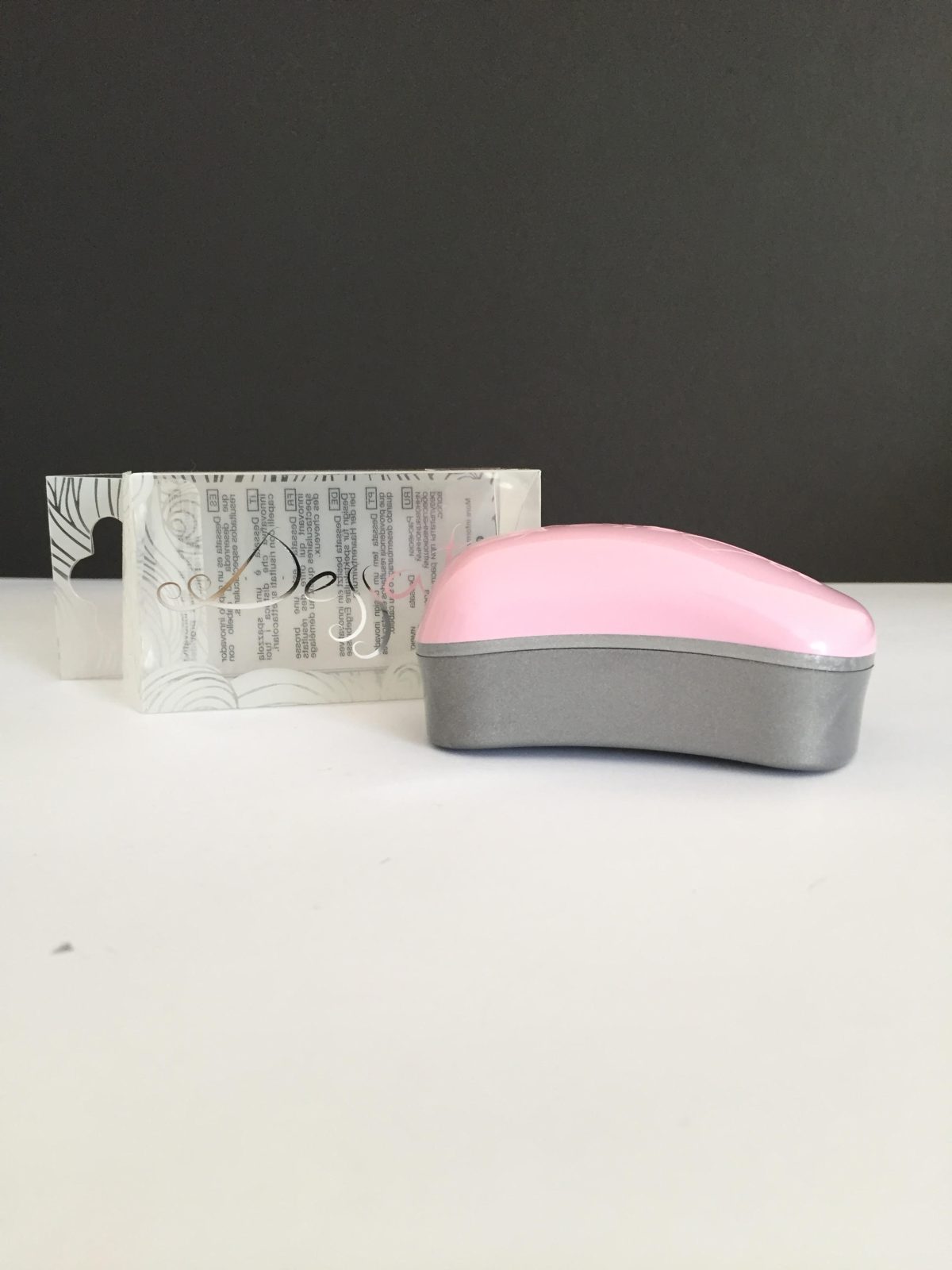 Cepillo Dessata Mini Rosa-Plata
