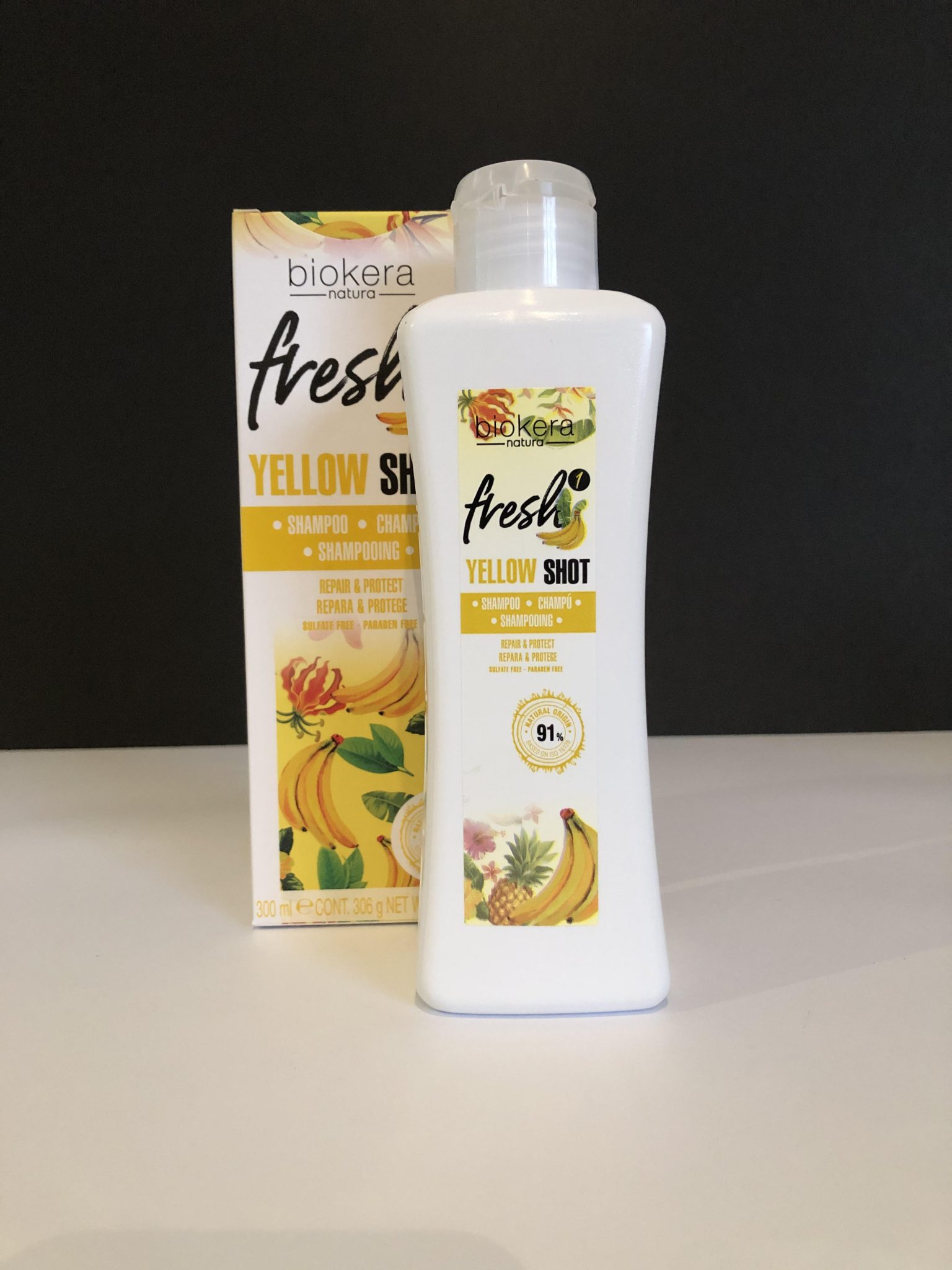Champú Biokera Fresh Yellow Shot Salerm 300 ml. - Cintia Atienzar