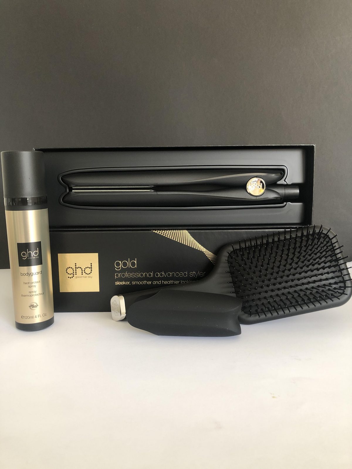 Funda protectora para plancha de pelo ghd V Gold Classic Styler,  herramienta de peinado, rizador, caja dura, bolsa de transporte de viaje  (solo estuche)