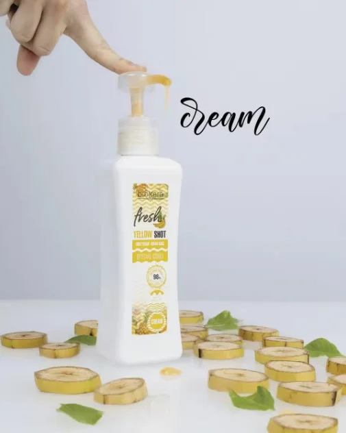 biokera-platano Crema Biokera para definición de rizos