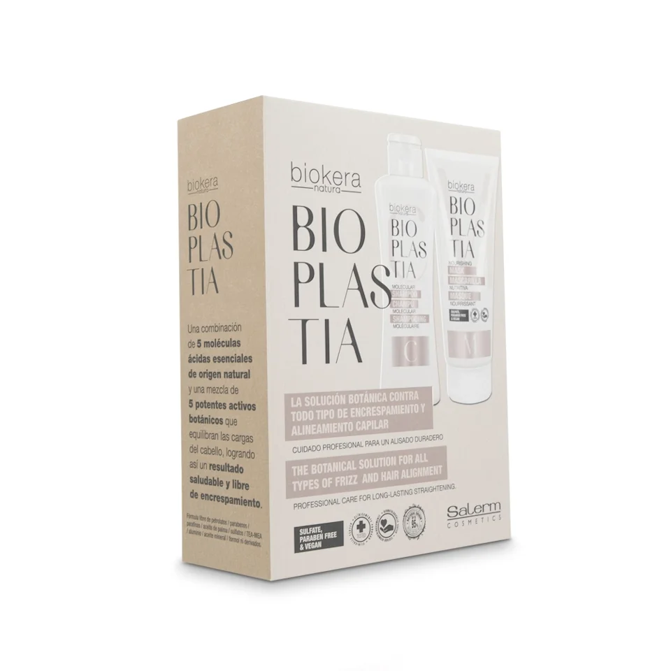 Kit Mantenimiento Bioplastia Salerm (Champú+Mascarilla)