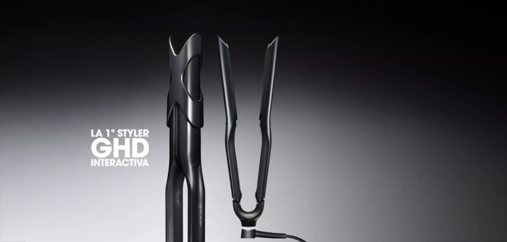Plancha de pelo interactiva ghd Sculpt